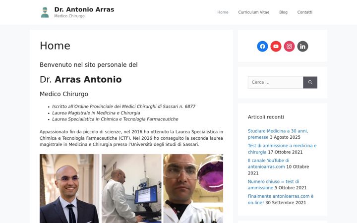 Screenshot of antonioarras.com