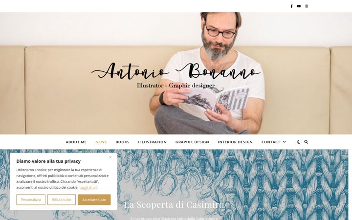 Screenshot of antoniobonanno.it