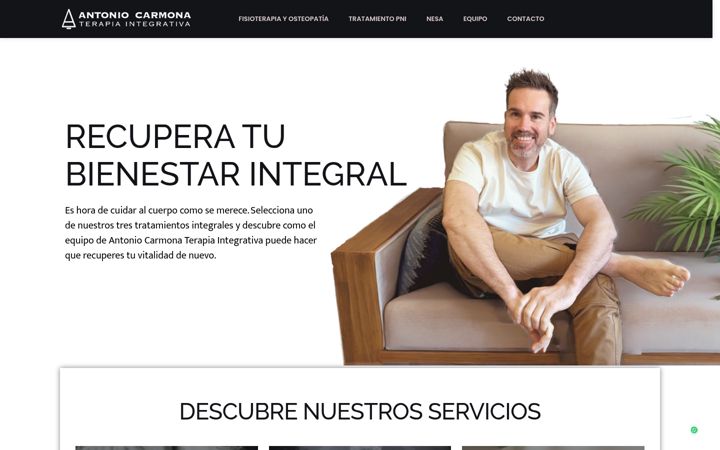 Screenshot van antoniocarmonaterapeuta.es