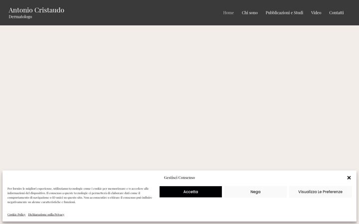 Screenshot of antoniocristaudo.it