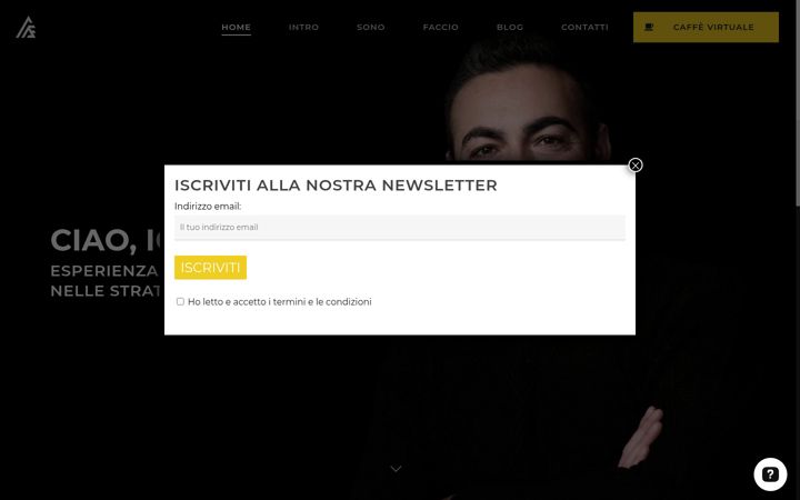 Screenshot of antoniodefranceschi.it