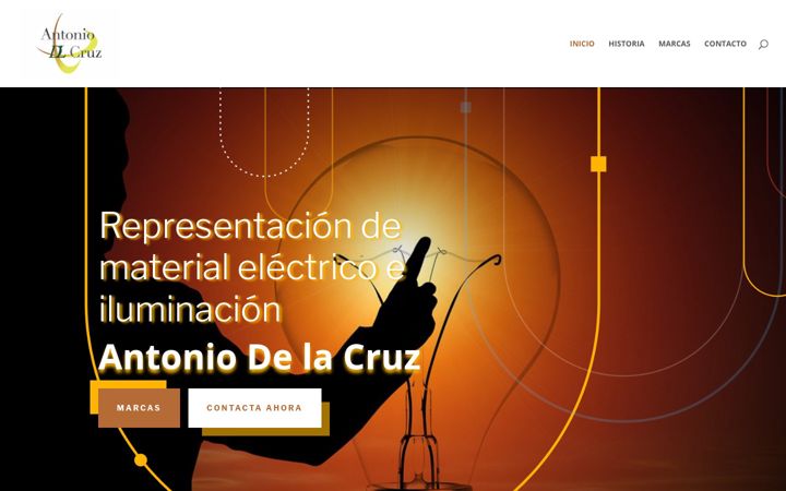 Screenshot of antoniodelacruz.com