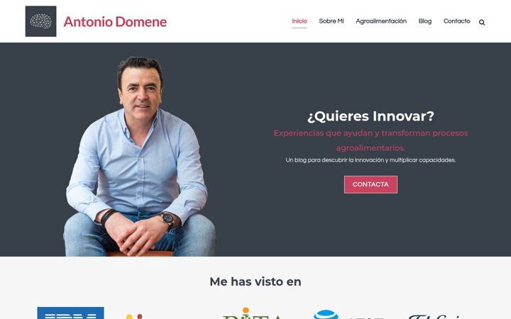 Screenshot of antoniodomene.com
