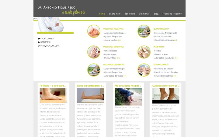 Screenshot of antoniofigueiredopodologia.com