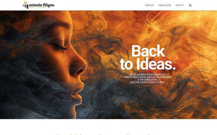 Screenshot of antoniofiligno.com