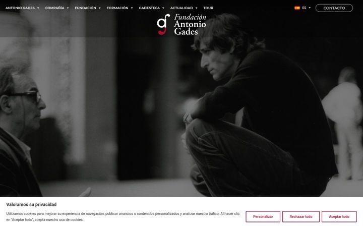 Screenshot of antoniogades.com