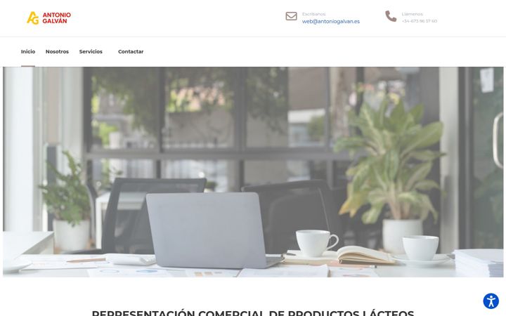 Screenshot of antoniogalvan.es