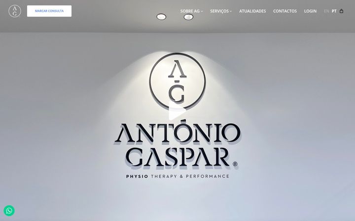 Screenshot di antoniogaspar.pt