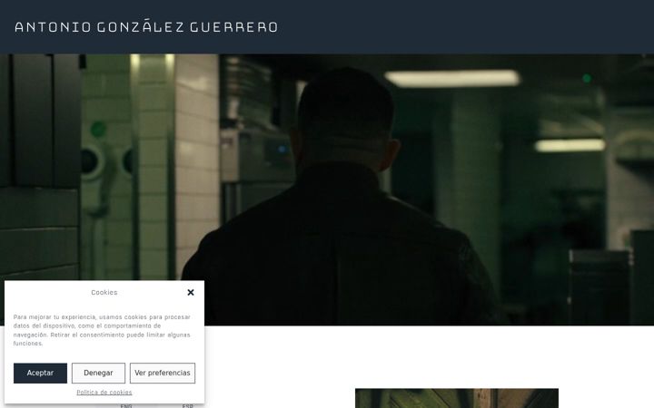Screenshot of antoniogonzalezguerrero.com