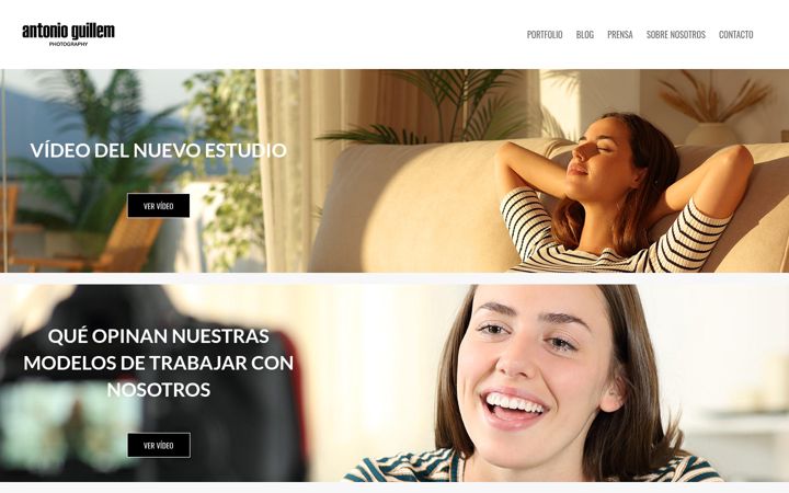 Screenshot of antonioguillem.com