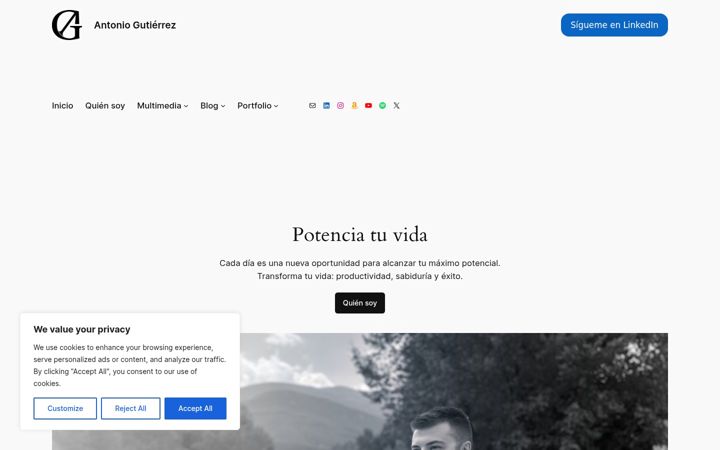 Screenshot of antoniogutierrez.es