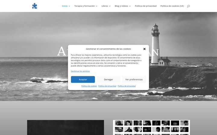 Screenshot of antoniohernan.com
