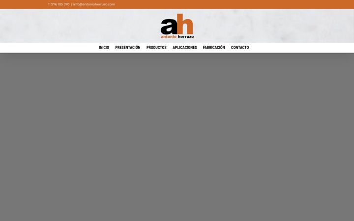 Screenshot of antonioherruzo.com