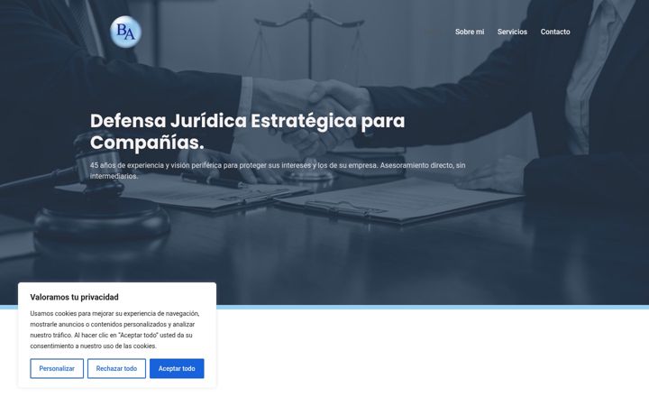 Screenshot of antoniojblancoabogados.com