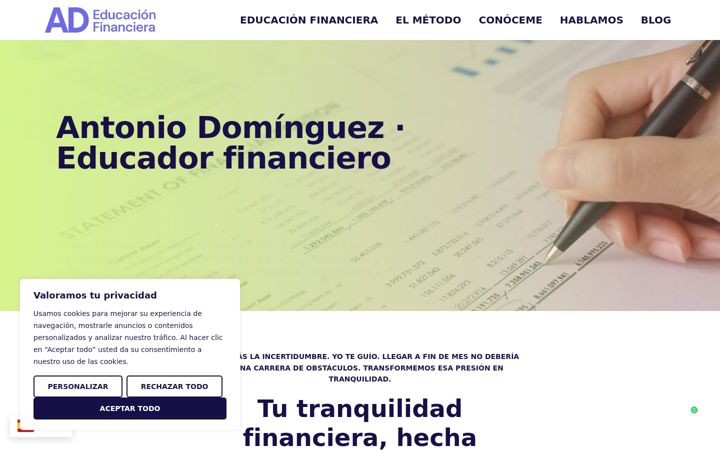 Screenshot of antoniojesusdominguez.com