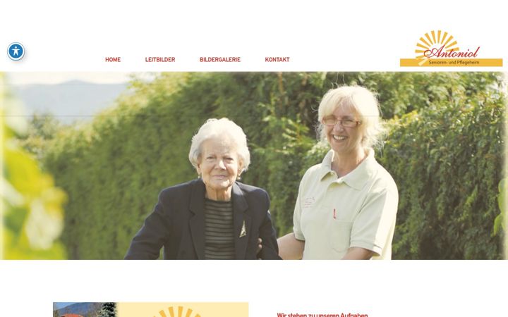 Screenshot van antoniol.at
