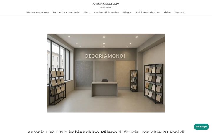 Screenshot of antonioliso.com