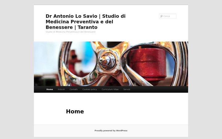 Screenshot van antoniolosavio.it