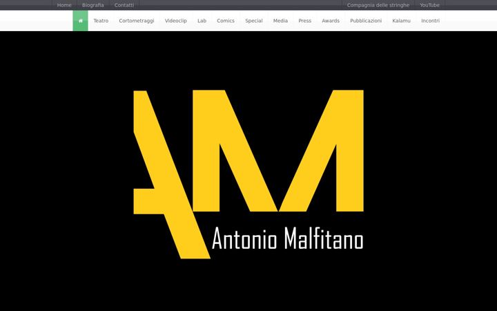 Screenshot of antoniomalfitano.it