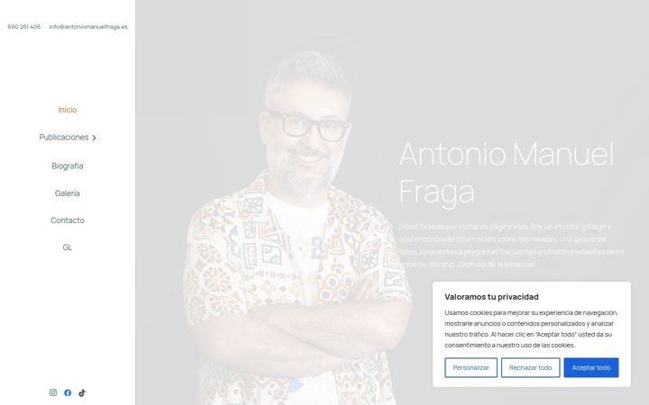 Ekrano kopija antoniomanuelfraga.es