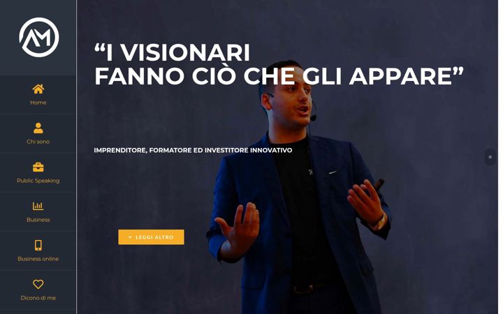 Screenshot of antoniomiglietta.it