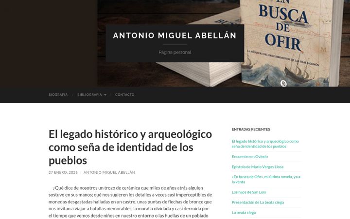 Screenshot of antoniomiguelabellan.com