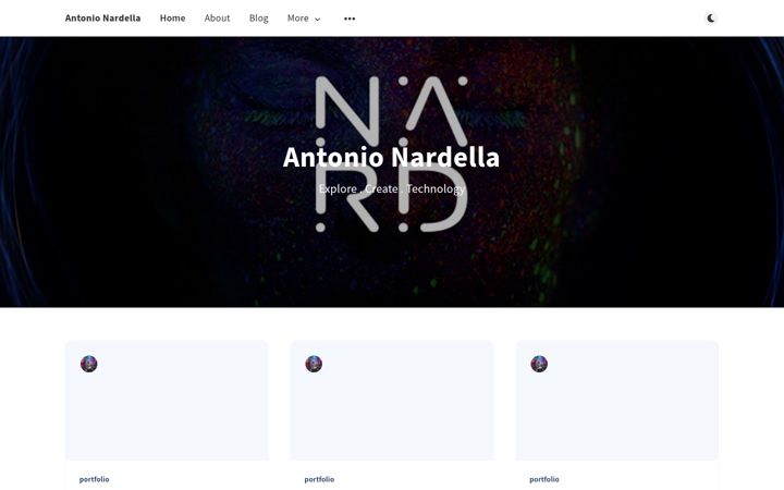 Screenshot of antonionardella.it