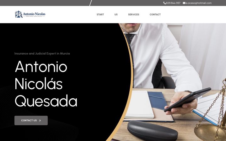 Screenshot of antonionicolas.es