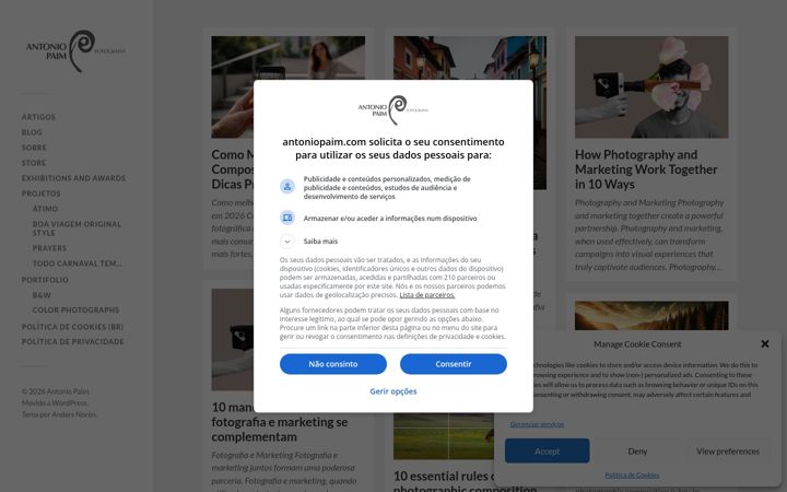 Screenshot of antoniopaim.com