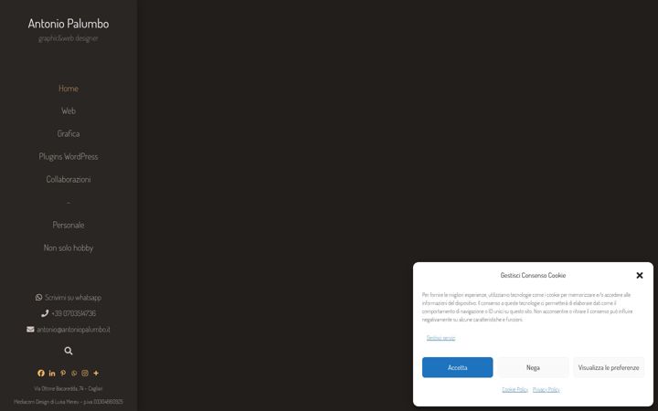 Screenshot of antoniopalumbo.it