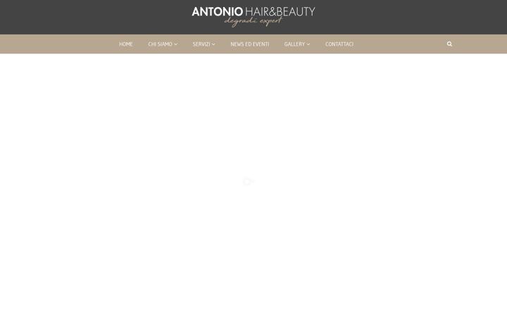 Ekrano kopija antonioparrucchiere.com