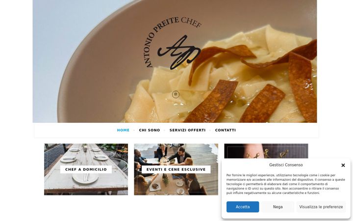 Ekrano kopija antoniopreitechef.it