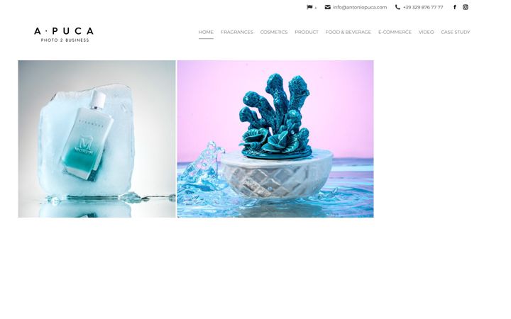 Screenshot of antoniopuca.com
