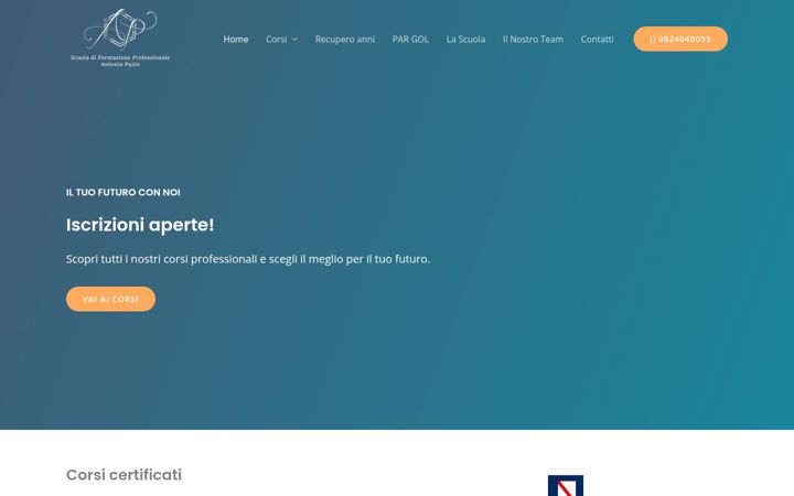Screenshot of antoniopuzioformazione.com