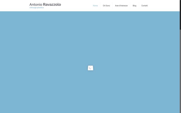 Screenshot of antonioravazzolo.it