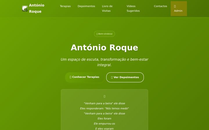 Screenshot of antonioroque.pt