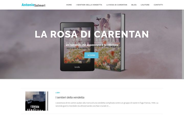 Screenshot van antoniosalmeri.it
