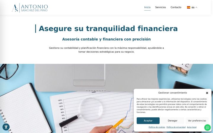 Ekrānuzņēmums no antoniosanchezdelpino.com