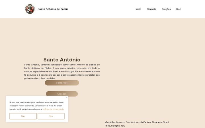 Screenshot van antoniosanto.com.br
