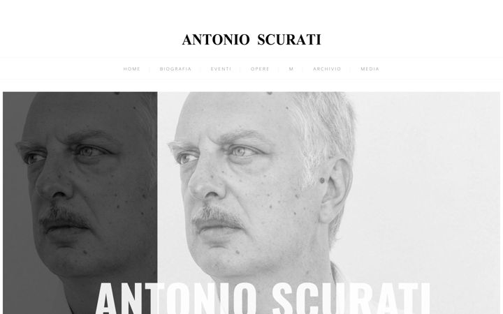 Screenshot of antonioscurati.com