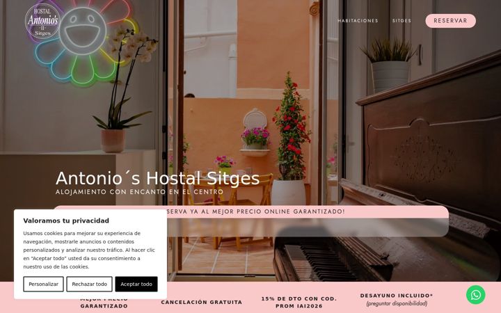 Screenshot of antonioshostal.com