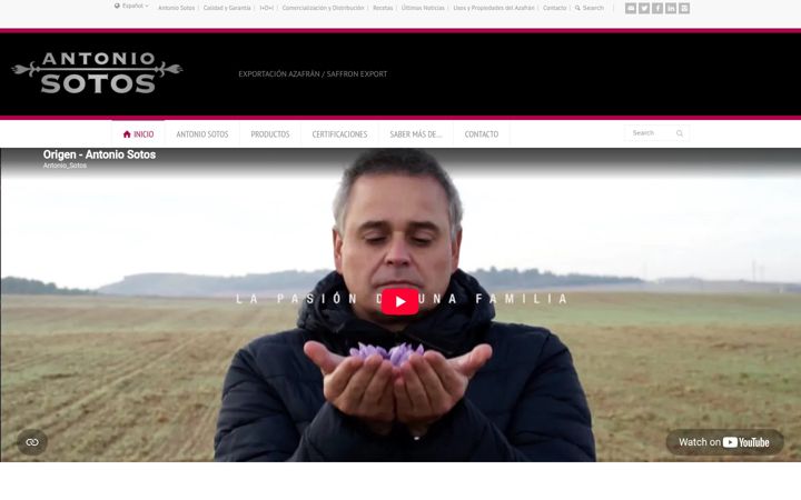 Screenshot of antoniosotos.com