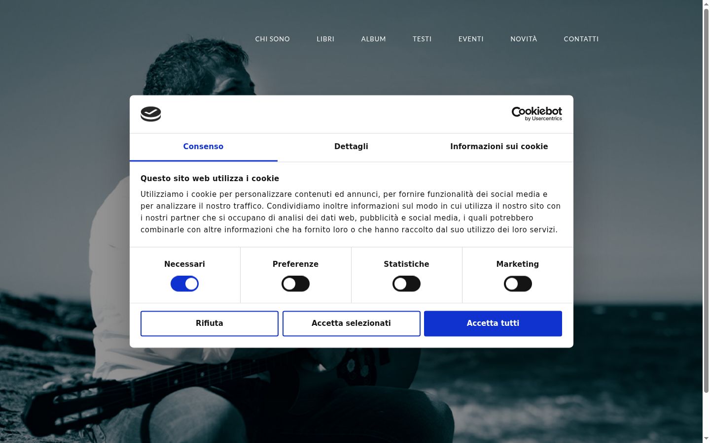 Sutikimo reklamjuostės, rodytos prieš bet kokią sąveiką, ekrano kopija
