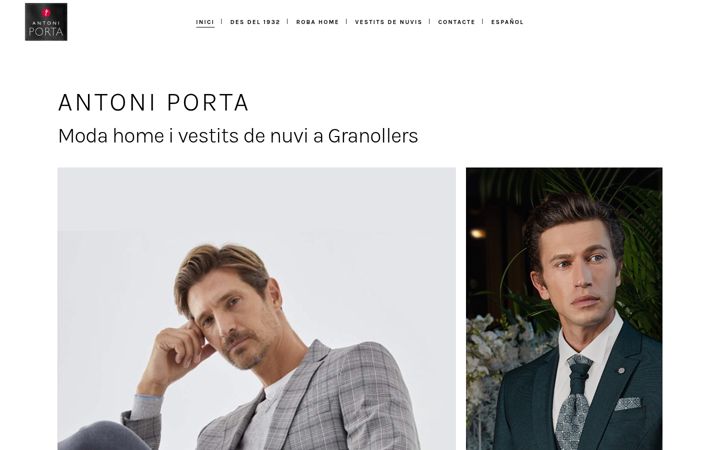 Ekrano kopija antoniporta.com
