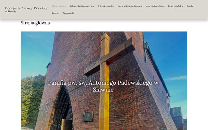 Screenshot of antonislawno.pl