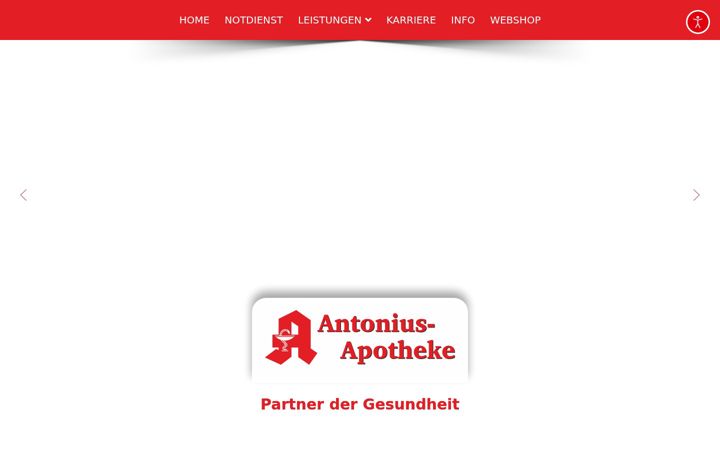 Screenshot of antonius-apotheke-emstek.de