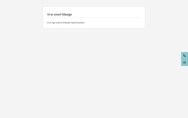 Screenshot of antonservicex.dk