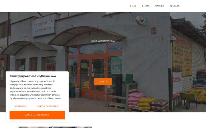 Screenshot of antosiewicz.com.pl