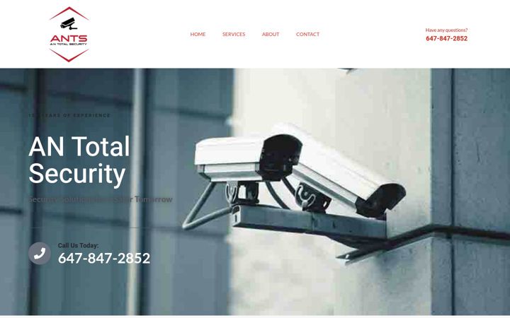 Screenshot ta' antotalsecurity.com