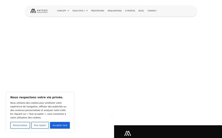 Captura de pantalla de antozziamenagement.com